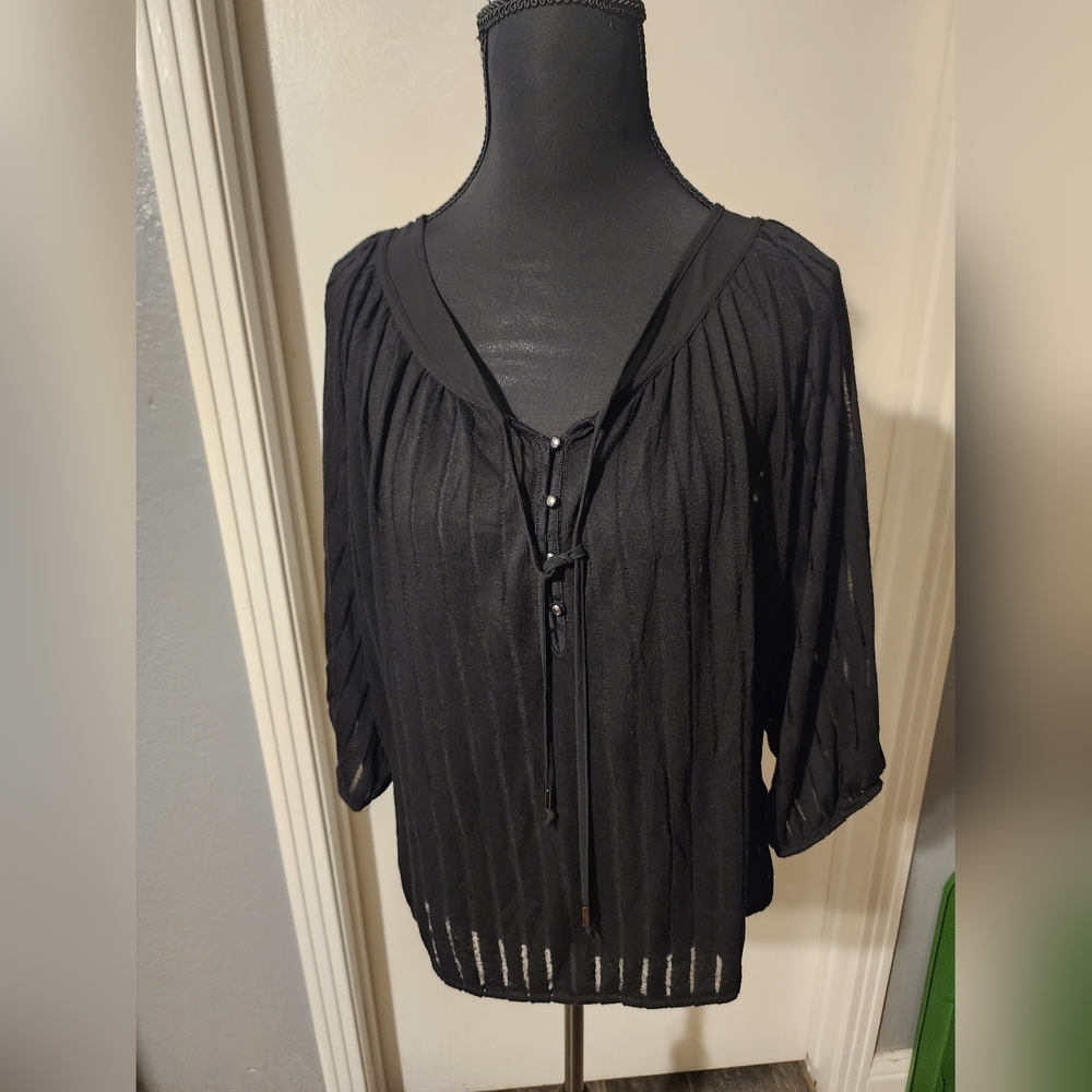 Guess Black Blouse size S